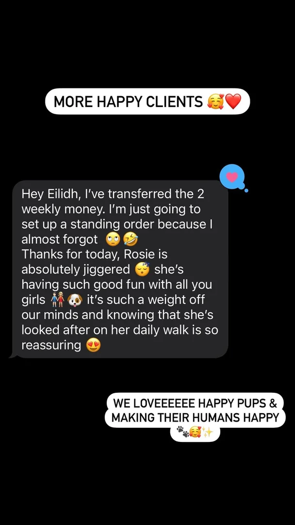 Customer testimonial